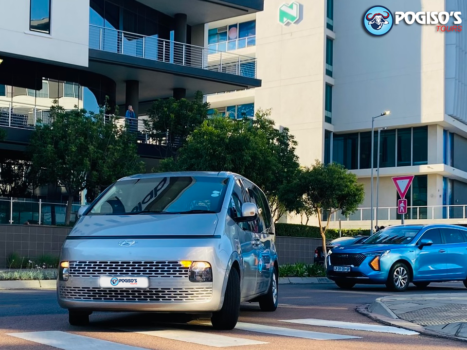 Pogiso's Tours Hyundai Staria at Menlyn